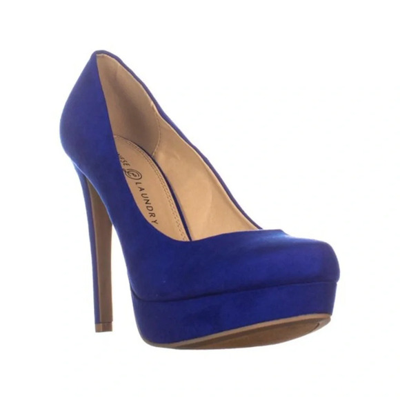 Chinese Laundry Wonder Platform Dress Heels, Club Blue - Picture 1 of 5